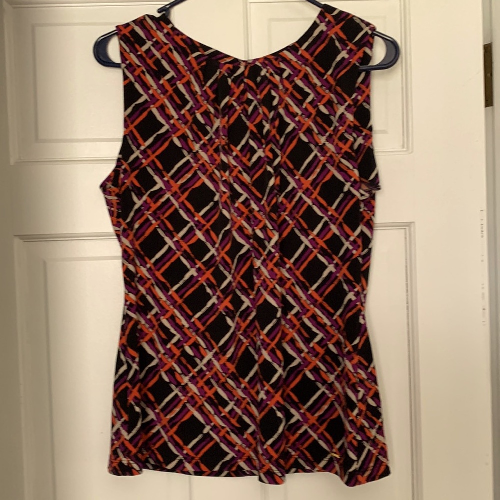 CK L multi color tank top